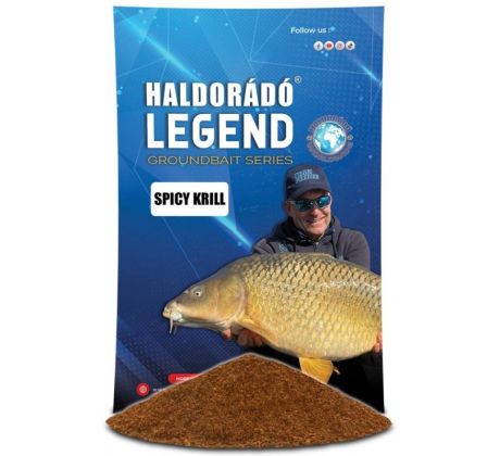 Haldorádó Legend Groundbait - Spicy Krill