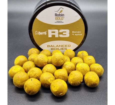 R3 Balanced boilies 20/24 mm 300ml