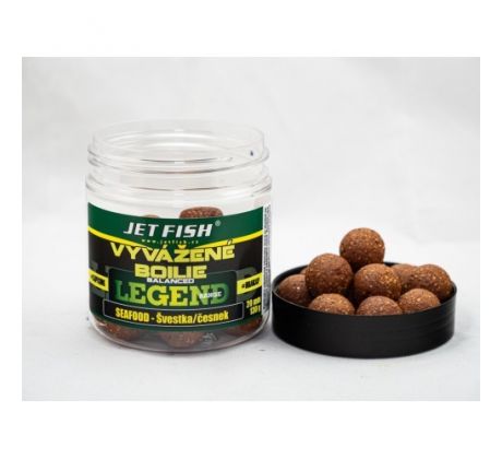 Jetfish 250ml-20mm Legend range Vyvážené boilie