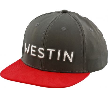 Westin Šiltovka Smooth Viking Cap Grey/Red