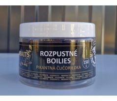 Riverbaits Rozpustné Boilies Pikantná Čučoriedka