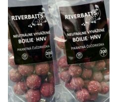 Riverbaits Neutrálne vyvážené boilie Mango Habanero