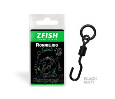 Zfish Obratlík Ronnie Rig Swivel Matt veľ.12